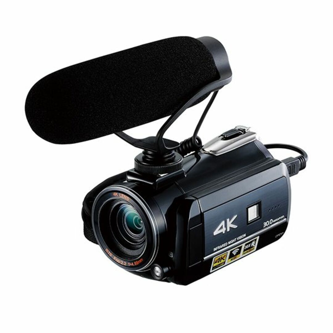 SONY(ソニー)の【新品未使用】SONY製　DV-AC3-2-BK　情熱価格　ドンキ スマホ/家電/カメラのカメラ(ビデオカメラ)の商品写真