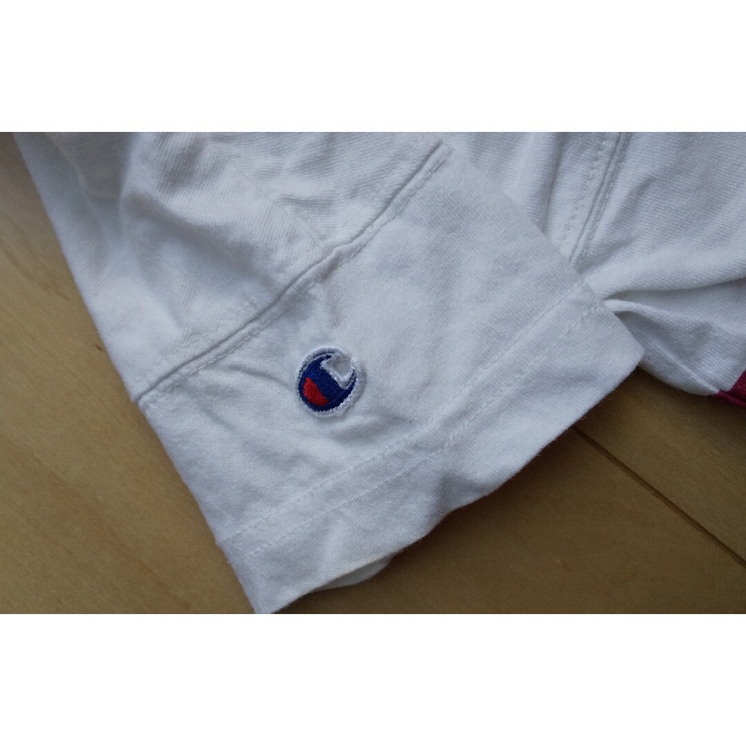 Champion(チャンピオン)のChampion   フード付き半袖Tシャツ  110cm キッズ/ベビー/マタニティのキッズ服男の子用(90cm~)(Tシャツ/カットソー)の商品写真