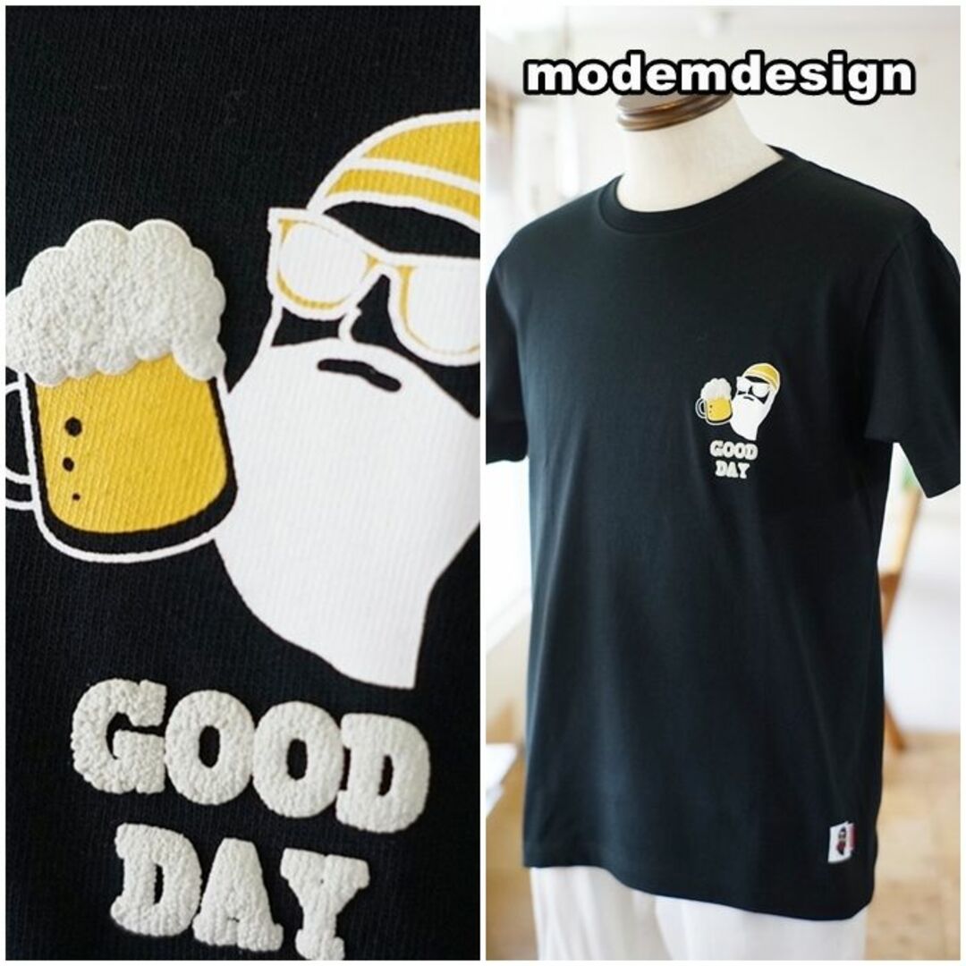 modem design(モデムデザイン)のmodemdesign モデムデザイン　半袖T　カットソー 23100521 M メンズのトップス(Tシャツ/カットソー(半袖/袖なし))の商品写真