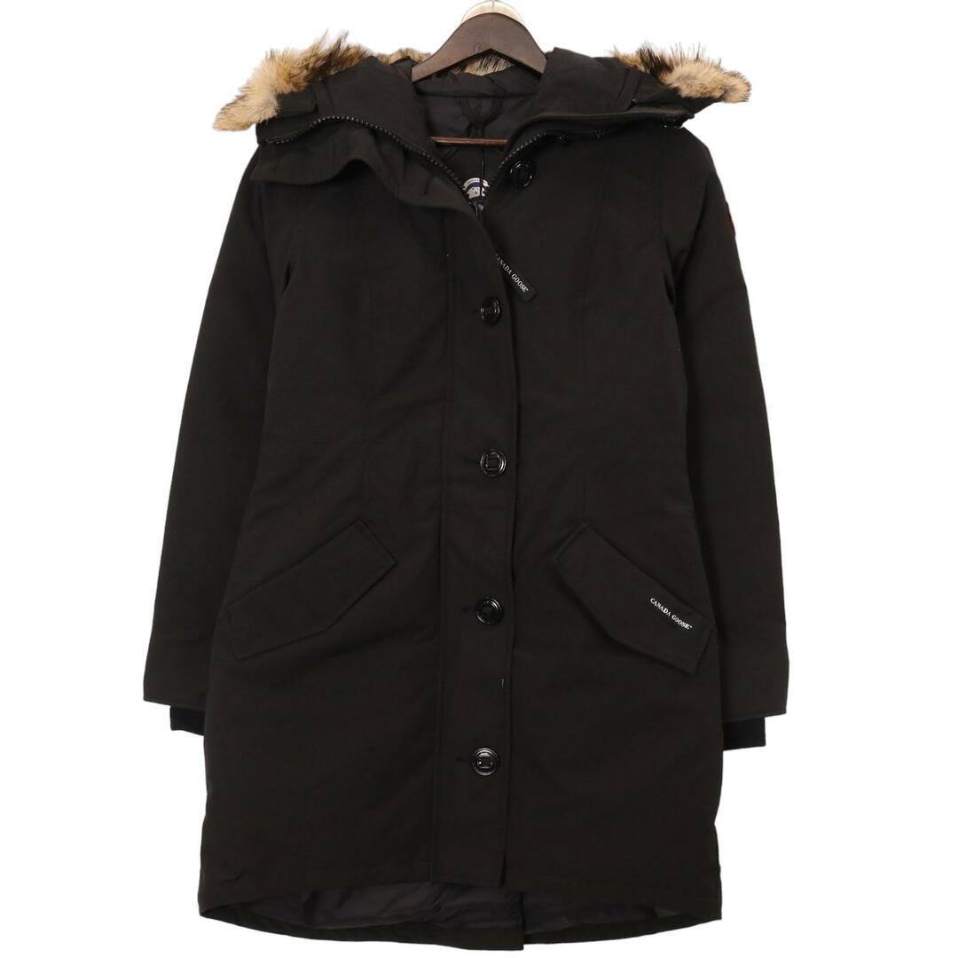 CANADA GOOSE(カナダグース)のカナダグース 2580L ブラック ロスクレアパーカー ダウンジャケット S レディースのジャケット/アウター(ダウンコート)の商品写真