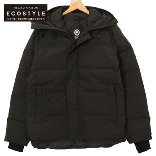 カナダグース(CANADA GOOSE)のカナダグース 3804M ブラック マクミランパーカー ダウンジャケット M(ダウンジャケット)