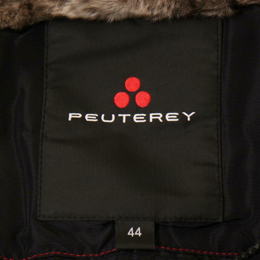 PEUTEREY(ピューテリー)のピューテリー ブラック 47243300 ベンソン ラビットファー ダウンジャケット 44 メンズのジャケット/アウター(その他)の商品写真