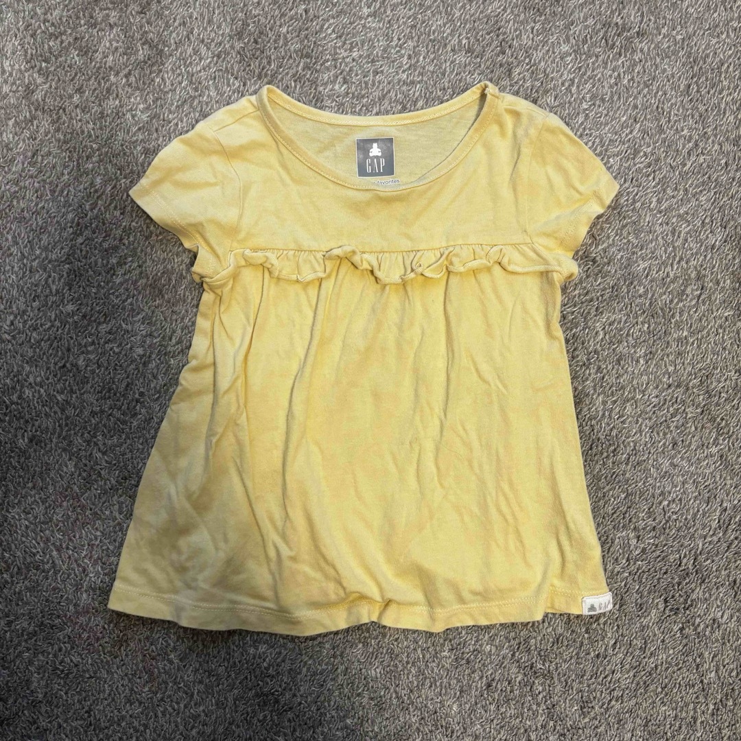 GAP(ギャップ)のGAP petitmaim Tシャツズボンセット　80-90cm キッズ/ベビー/マタニティのベビー服(~85cm)(Ｔシャツ)の商品写真