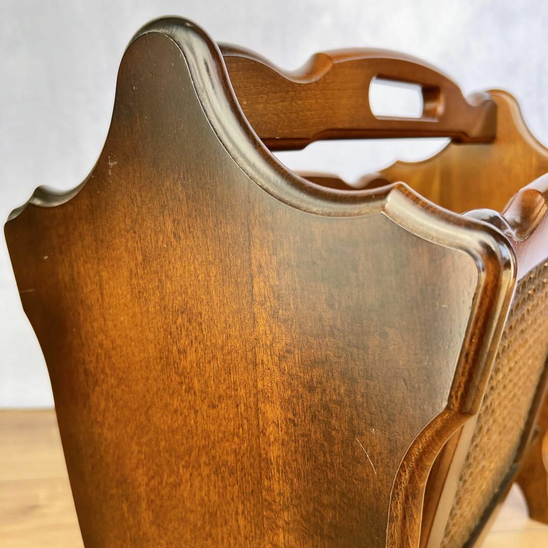 カリモク家具 - ビンテージ☆オールド カリモク マガジンラック カリモク家具 - ビンテージ☆オールド カリモク マガジンラック