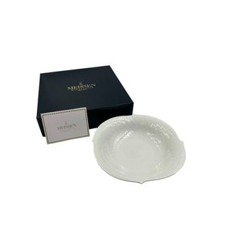 マイセン(MEISSEN)のMEISSEN マイセン 波の戯れ ボウル 洋食器 皿 ブランド ホワイト おしゃれ 中古 W1(食器)