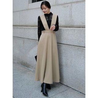 ánuans - スカラップレーススカート CHARCOALGREY Sの通販 by みなみ's