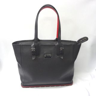 Christian Louboutin - クリスチャンルブタン トートバッグ Kabiker カバイカー 3185022 ブラック/レッド Ft600251 中古