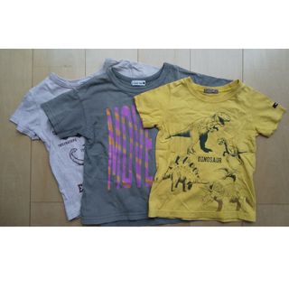 ブランシェス(Branshes)の恐竜半袖Tシャツ   ３枚セット(Tシャツ/カットソー)