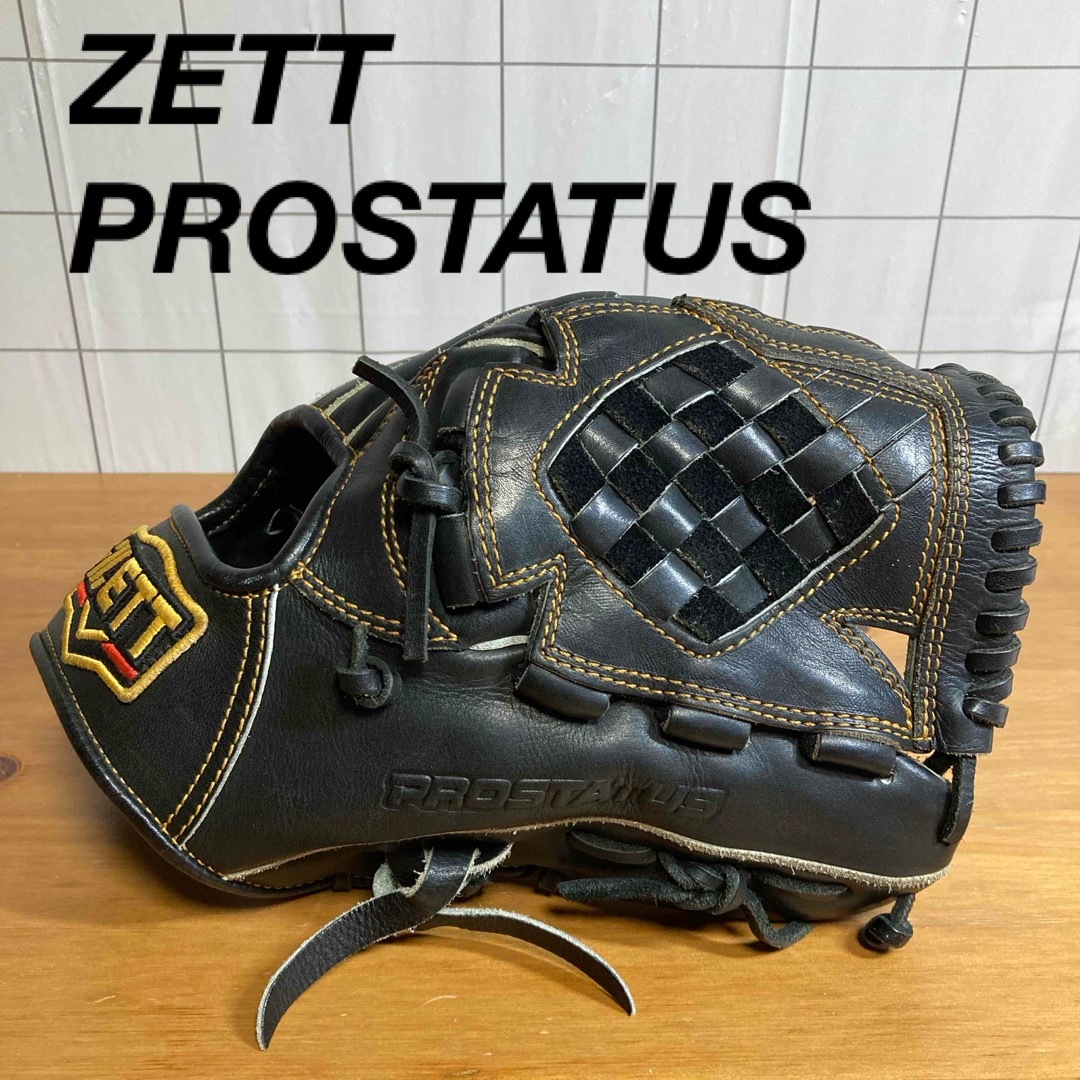 ZETT(ゼット)の⚾️ZETT PROSTATUS 硬式内野手用グラブ⚾️ スポーツ/アウトドアの野球(グローブ)の商品写真