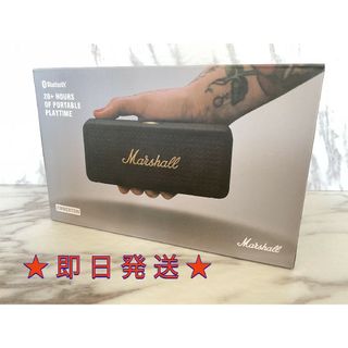 マーシャル(Marshall)のv5 Marshall EMBERTON ブラック ワイヤレススピーカー(スピーカー)