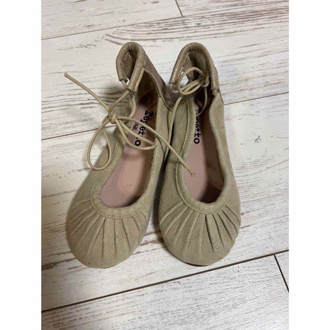 repetto(レペット)のrepetto  総革シューズ　size17.5位　27000円 キッズ/ベビー/マタニティのキッズ靴/シューズ(15cm~)(サンダル)の商品写真