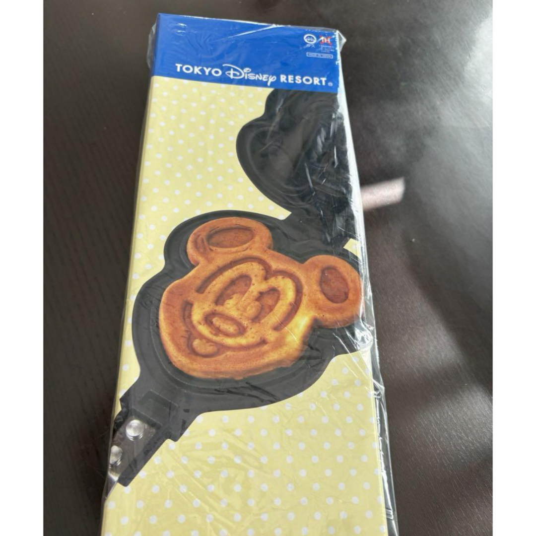 Disney(ディズニー)のディズニー  ミッキーマウス ワッフルメーカー インテリア/住まい/日用品のキッチン/食器(調理道具/製菓道具)の商品写真