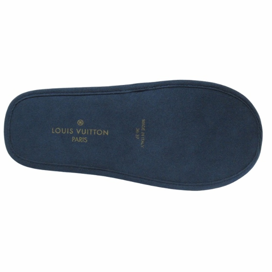 LOUIS VUITTON(ルイヴィトン)のルイヴィトン LV スイート・ライン ロゴ 刺繍 スリッパ キルティング▽３ レディースの靴/シューズ(その他)の商品写真