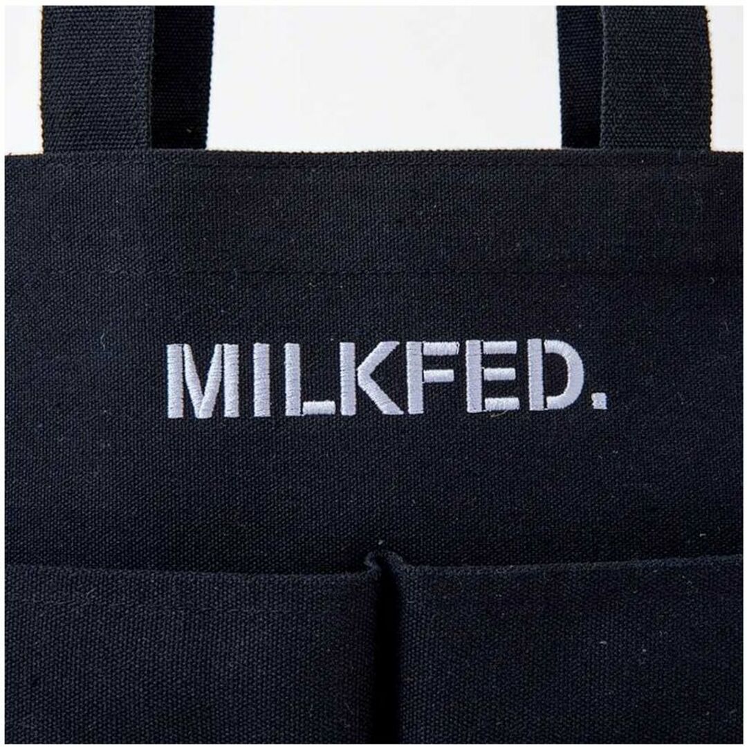 MILKFED.(ミルクフェド)のMILKFED.［ミルクフェド］5ポケットバッグ BLACK レディースのバッグ(トートバッグ)の商品写真