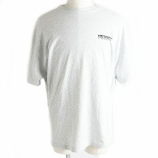 バレンシアガ(Balenciaga)の未使用品□18SS BALENCIAGA/バレンシアガ 508209 SPEEDHUNTER 裾レイヤードデザイン コットン 半袖Tシャツ/カットソー グレー S 正規品(Tシャツ/カットソー(半袖/袖なし))