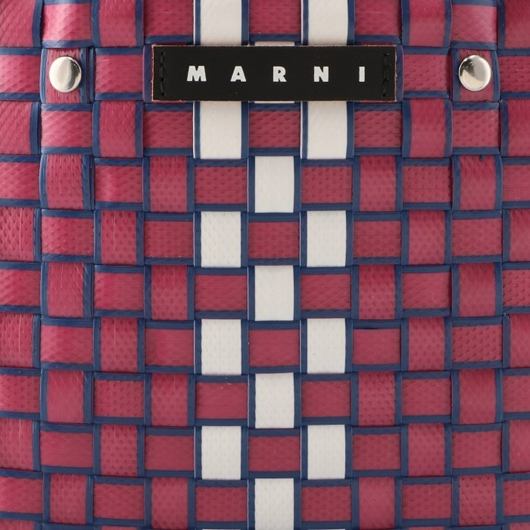 Marni(マルニ)のMARNI MARKET キッズ バスケット ロゴ ウーブンバッグ キッズ/ベビー/マタニティのこども用バッグ(その他)の商品写真