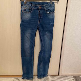 ザラキッズ(ZARA KIDS)のZARAキッズ　ダメージデニムパンツ サイズ　140cm(パンツ/スパッツ)