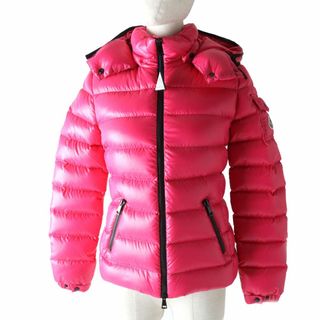 モンクレール(MONCLER)の未使用品★国内正規品 2022年 MONCLER モンクレール BADY フード・ロゴワッペン付 ZIP UP ダウンジャケット ピンク 00 ハンガー・タグ付(ダウンジャケット)