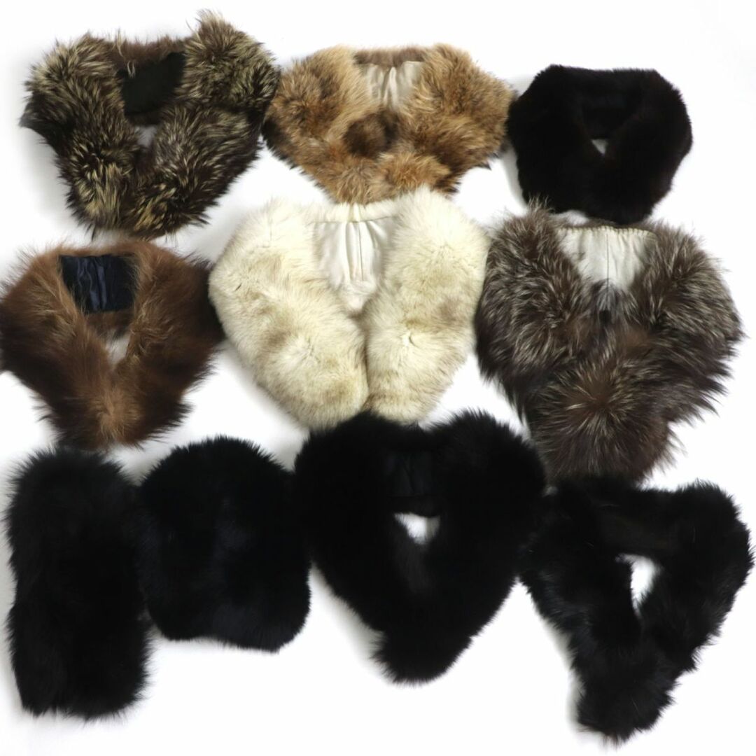 美品含む▽SAGA FOX サガフォックス cizenne シゼンヌ 本毛皮 美品含む▽SAGA FOX サガフォックス cizenne シゼンヌ 本毛皮