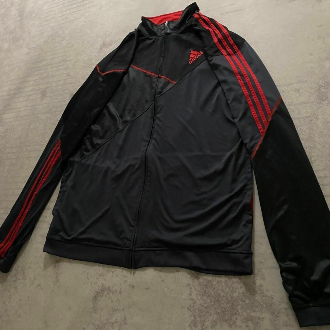 adidas(アディダス)の00s adidas 超希少 極オーバーサイズ トラックJKT 再構築 Y2K メンズのトップス(ジャージ)の商品写真