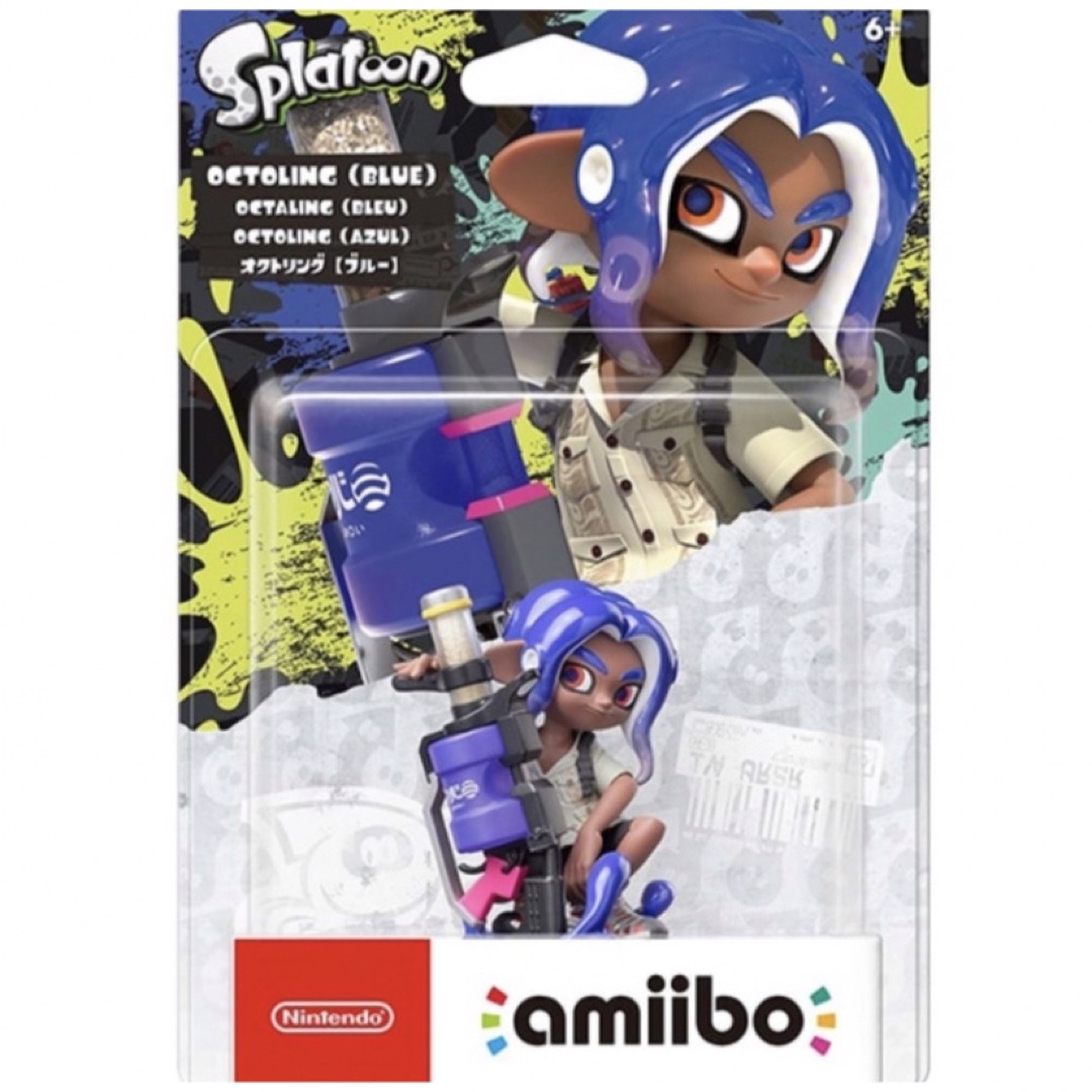 任天堂(ニンテンドウ)のアミーボ　スプラトゥーン　　オクトリング　インクリング　2点　amiibo エンタメ/ホビーのフィギュア(ゲームキャラクター)の商品写真