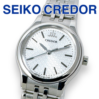 クレドール(CREDOR)のクレドール 4J85-0A20 クォーツ シルバー SS レディース 時計 稼働(腕時計)