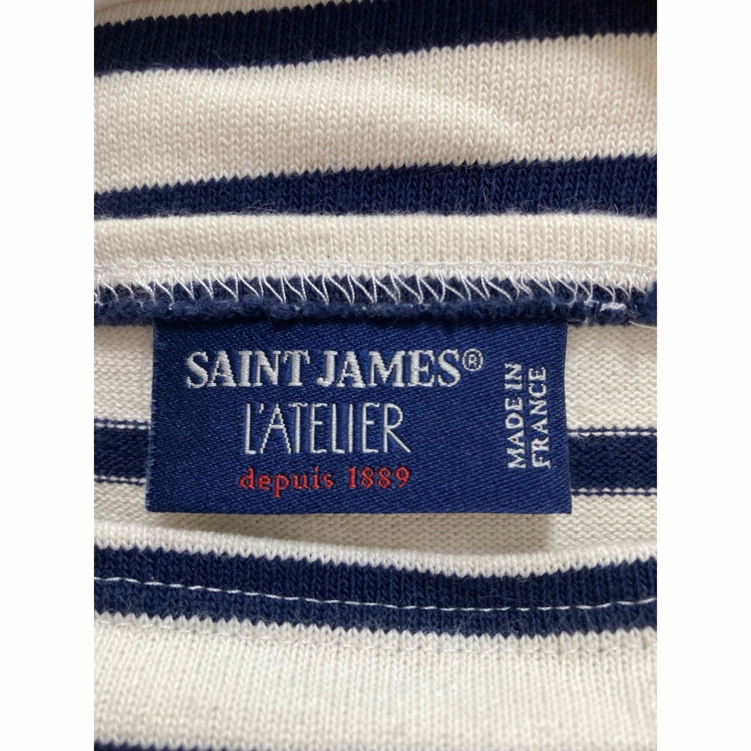 SAINT JAMES(セントジェームス)のSAINT JAMES   ボーダーバスクシャツ レディースのトップス(カットソー(長袖/七分))の商品写真