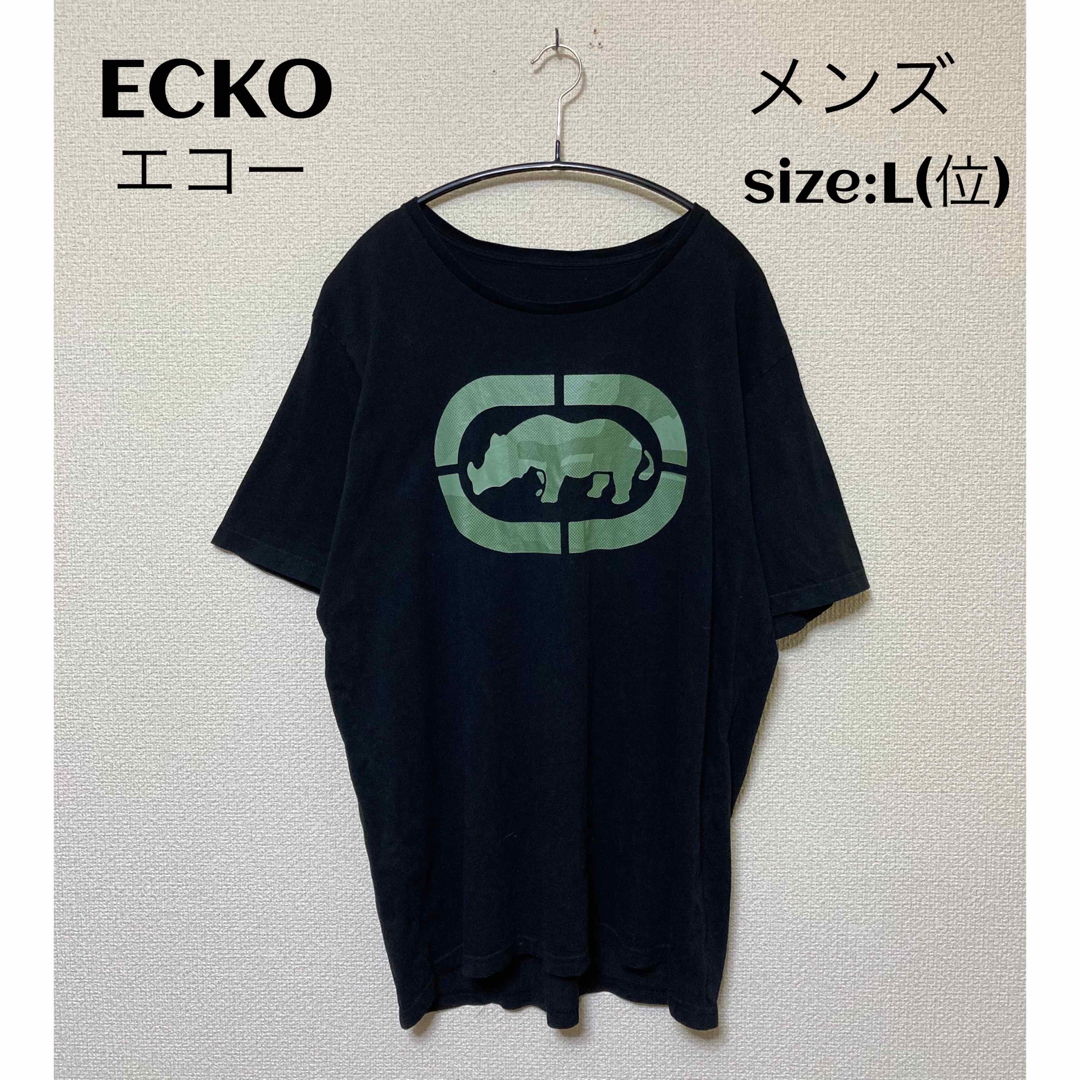 ECKO UNLTD(エコーアンリミテッド)のECKO エコー Tシャツ USA輸入古着 L(位) メンズのトップス(Tシャツ/カットソー(半袖/袖なし))の商品写真