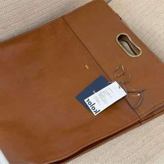 カラー(kolor)の【定価16万】Kolor レザーバッグ 本革 牛革(トートバッグ)