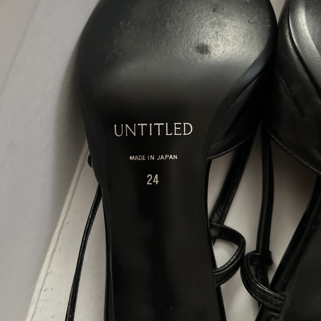 UNTITLED(アンタイトル)のアンタイトル　パンプス レディースの靴/シューズ(ハイヒール/パンプス)の商品写真