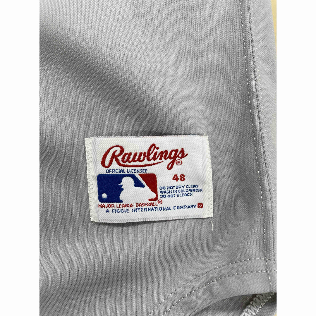 ニューヨーク　ヤンキース ジャージー ローリングス　アメリカ製   スポーツ/アウトドアの野球(ウェア)の商品写真