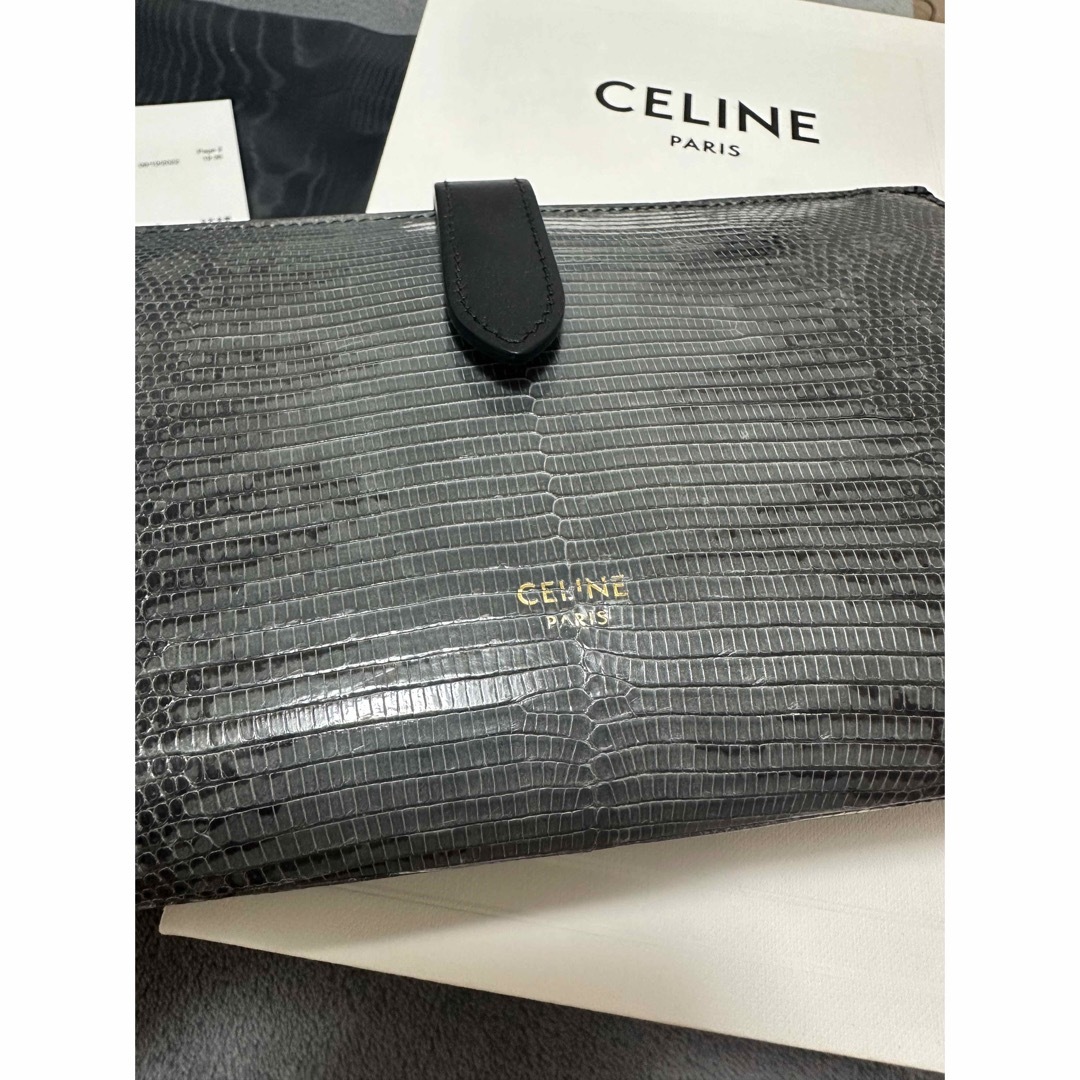 celine(セリーヌ)のCELINE パイソン　長財布 レディースのファッション小物(財布)の商品写真