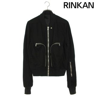 リックオウエンス(Rick Owens)のリックオウエンス  22SS  BAUHAUS FLIGHT JACKET/RU01B1791-HD バウハウスフライトジャケットブルゾン メンズ 46(ブルゾン)