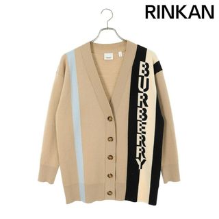 バーバリー(BURBERRY)のバーバリー  8039184 ロゴジャガードカーディガン メンズ XS(カーディガン)