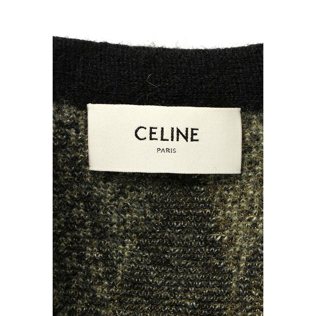 celine(セリーヌ)のセリーヌバイエディスリマン  22AW  2AA48606S ブラッシュドモヘアエンブロイダリーカーディガン メンズ XS メンズのトップス(カーディガン)の商品写真