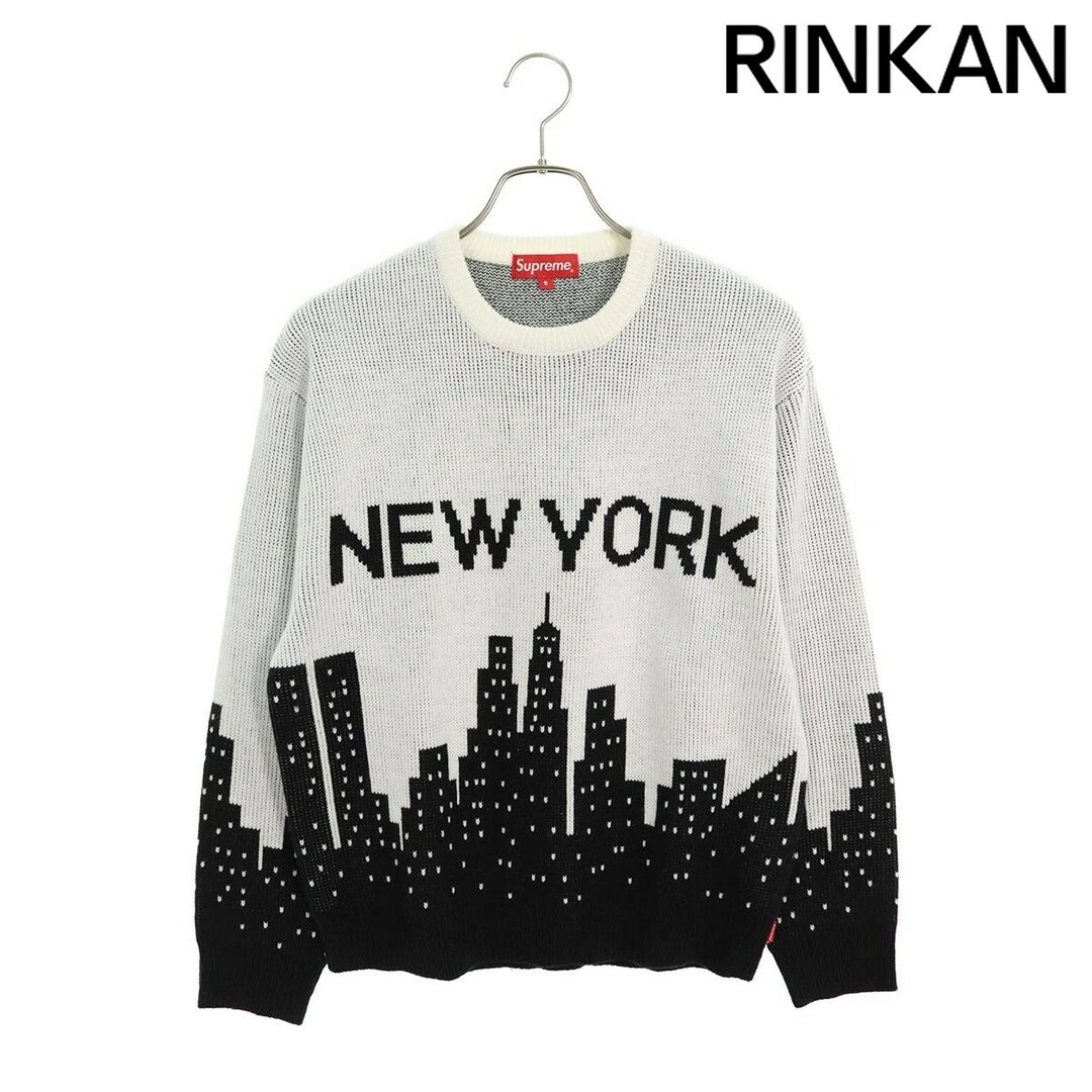 シュプリーム 20SS New York Sweater ニューヨークジャガードクルーネックニット メンズ S | フリマアプリ ラクマ