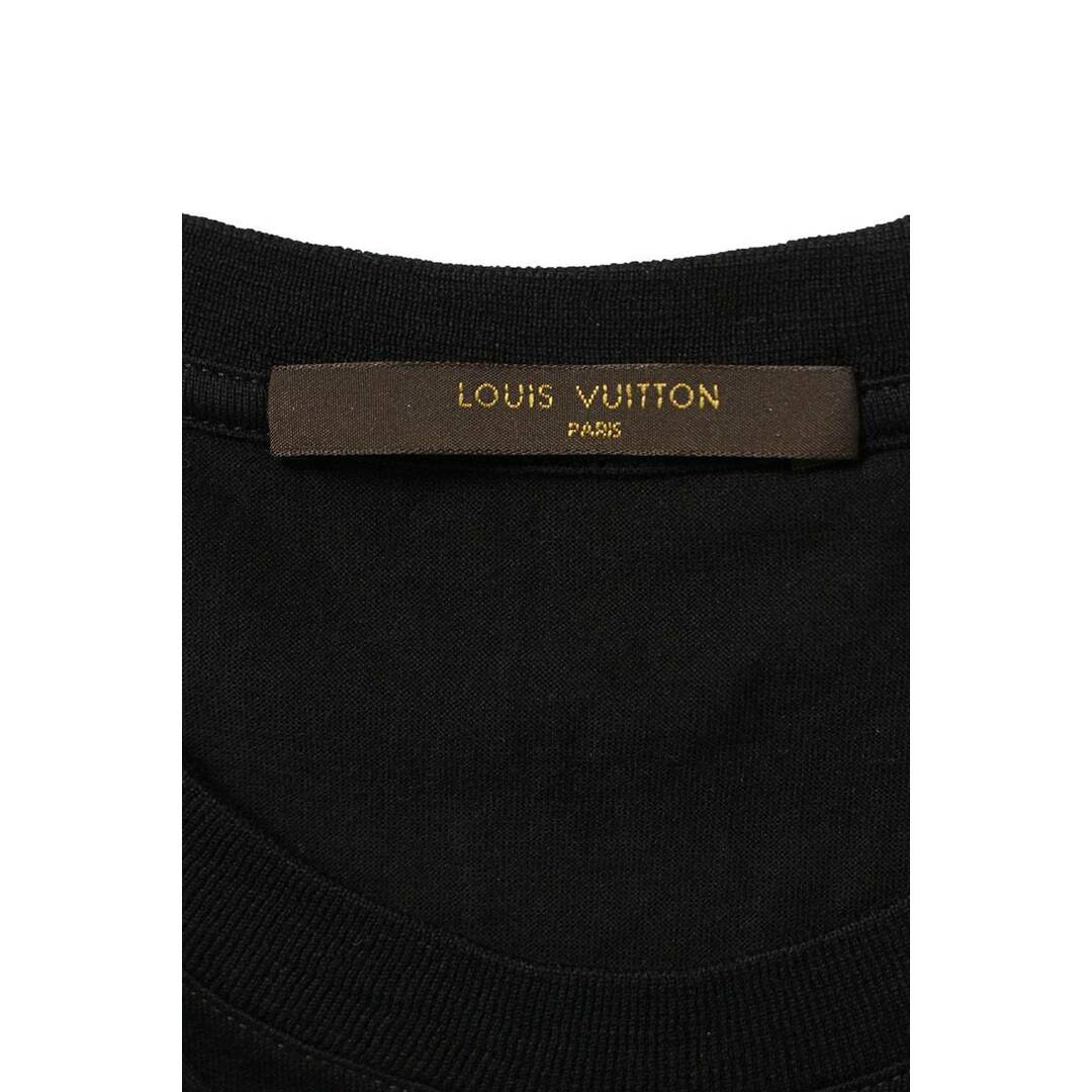 LOUIS VUITTON(ルイヴィトン)のルイヴィトン ×フラグメントデザイン fragment design  17AW  RM172M JC8 HDY29W ロゴパッチ付きTシャツ メンズ M メンズのトップス(Tシャツ/カットソー(半袖/袖なし))の商品写真