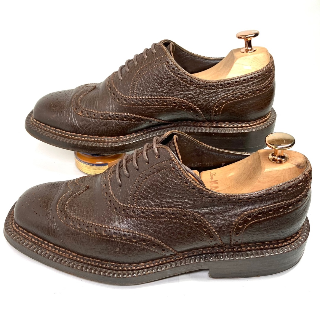 Santoni(サントーニ)のSantoni サントーニ ウィング 24.0 ブラウン ビジネス シューズ メンズの靴/シューズ(ドレス/ビジネス)の商品写真