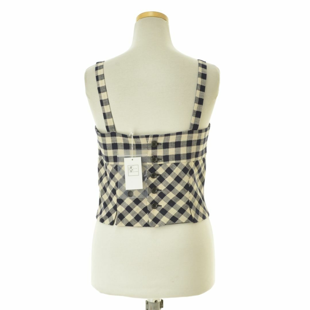 KEITA MARUYAMA TOKYO PARIS(ケイタマルヤマ)の【KEITA MARUYAMA】Gingham check bustier レディースのトップス(カットソー(半袖/袖なし))の商品写真