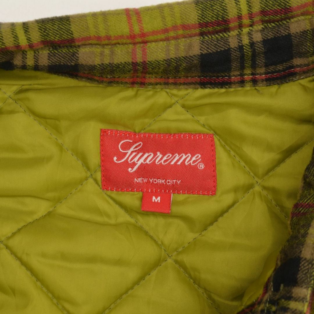 Supreme(シュプリーム)の【SUPREME】21AW Quilted Plaid FlannelShirt メンズのトップス(シャツ)の商品写真