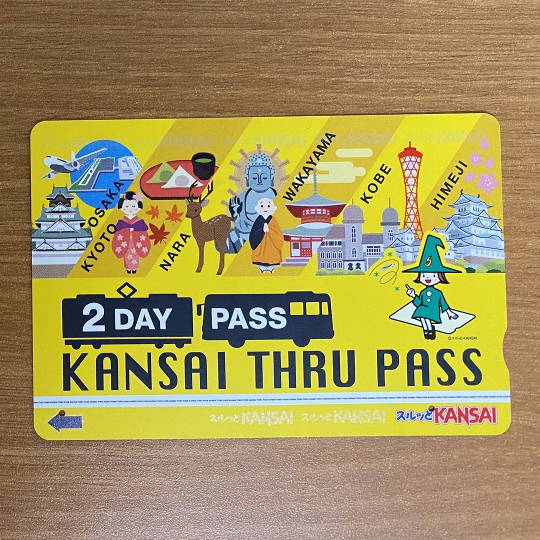 スルッとKANSAI関西 PASS 乗車券 残り1回×1枚 私鉄乗り放題 チケットの乗車券/交通券(鉄道乗車券)の商品写真