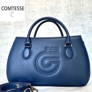 コンテス(COMTESSE)の【美品】COMTESSE×SOMES 2WAYプリンセスデイリーバッグ定価25万(ハンドバッグ)