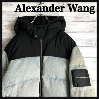 Alexander Wang - 7835【即完売モデル】アレキサンダーワン☆ワンポイントデニムジャケット