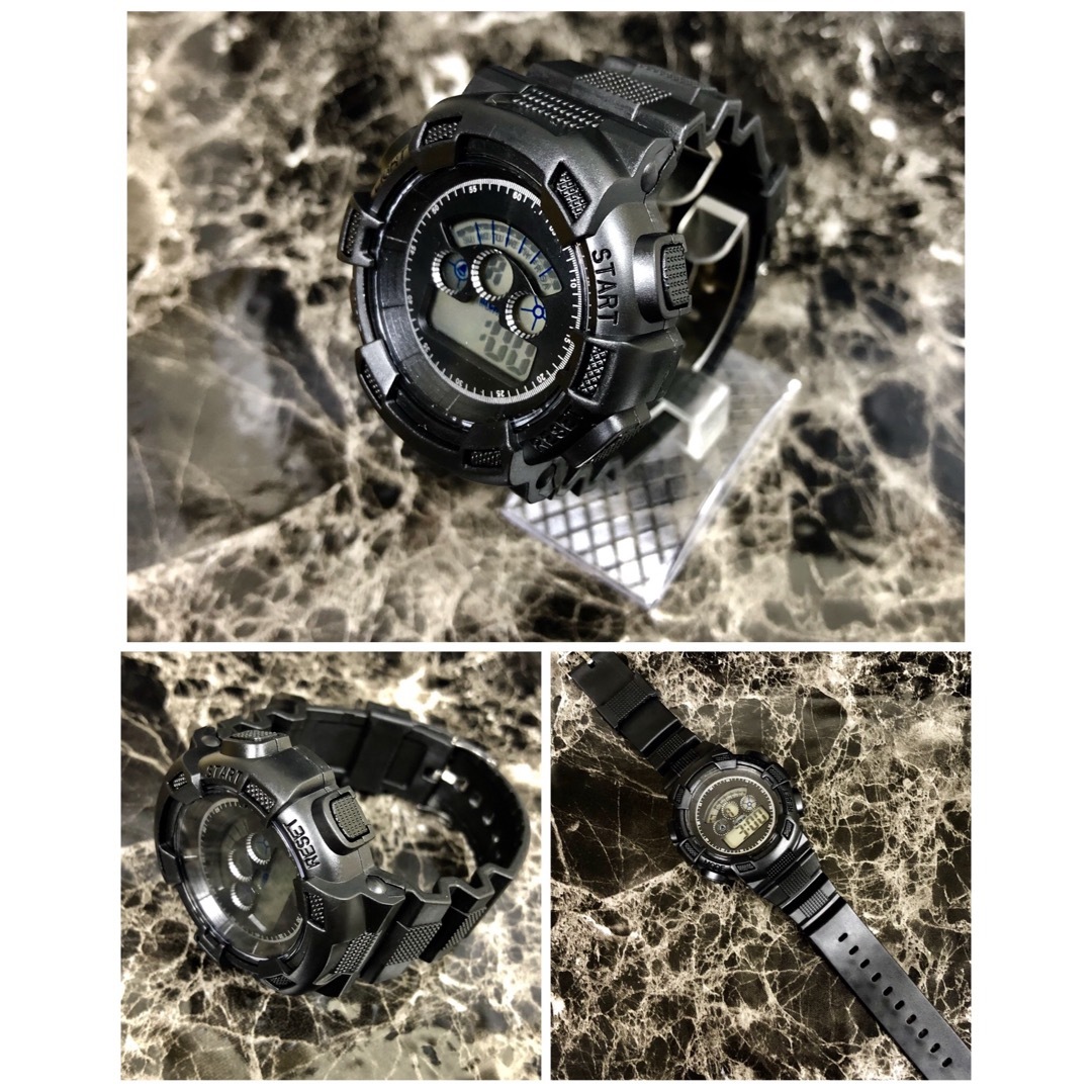スポーツ腕時計　LED デジタル 腕時計 ミリタリー　耐久性 スポーツ   メンズの時計(腕時計(デジタル))の商品写真