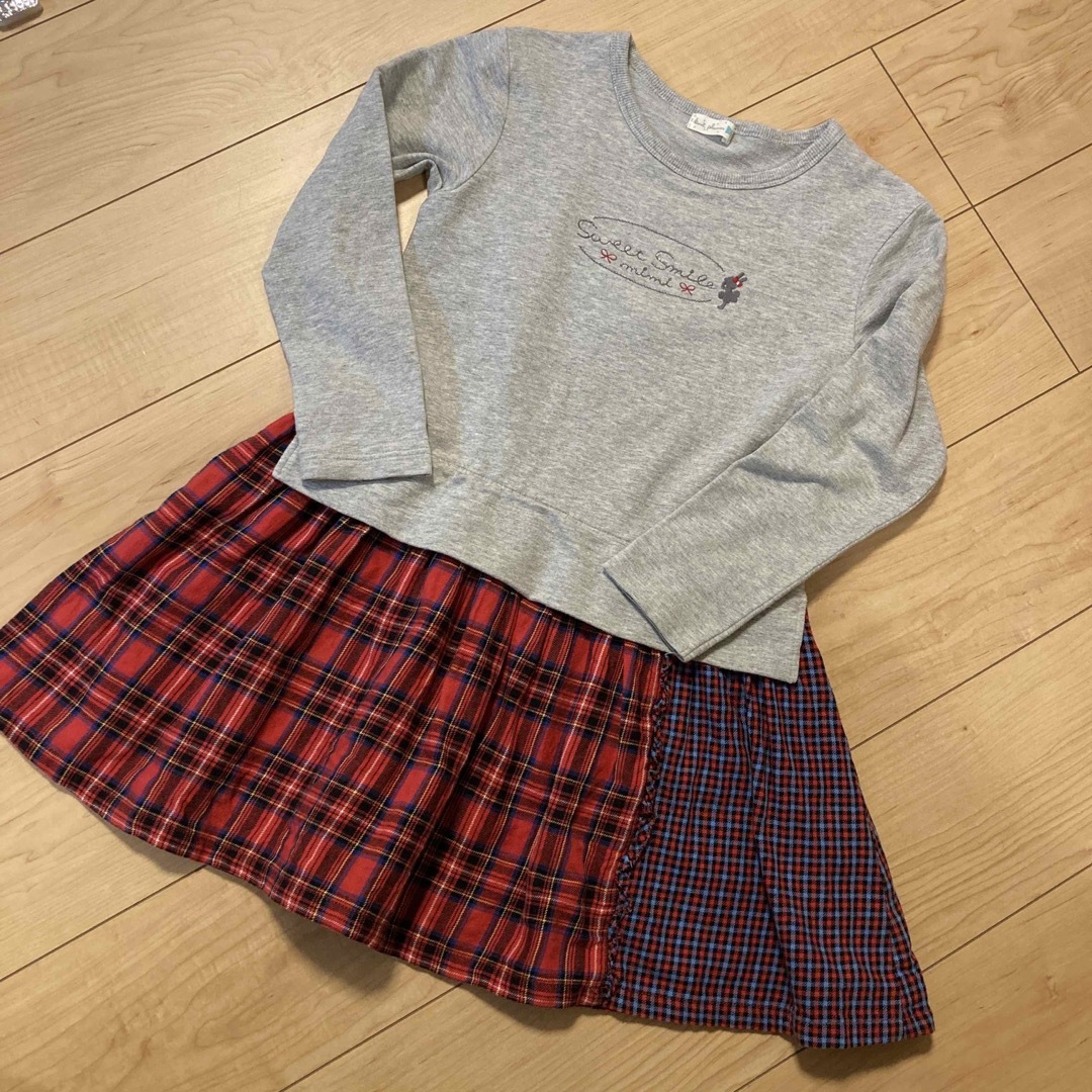 KP(ニットプランナー)のＫＰ　ワンピース　１３０ キッズ/ベビー/マタニティのキッズ服女の子用(90cm~)(ワンピース)の商品写真