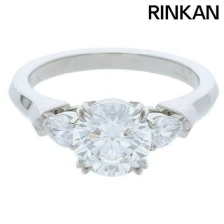 ハリーウィンストン(HARRY WINSTON)のハリーウィンストン  ラウンドソリティア リング RGDPRD010PS PT950プラチナリング メンズ 7.5号(リング(指輪))