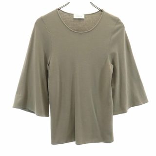 ルメール(LEMAIRE)のルメール 7分袖 カットソー S カーキ系 LEMAIRE メンズ 古着 【240304】(Tシャツ/カットソー(七分/長袖))