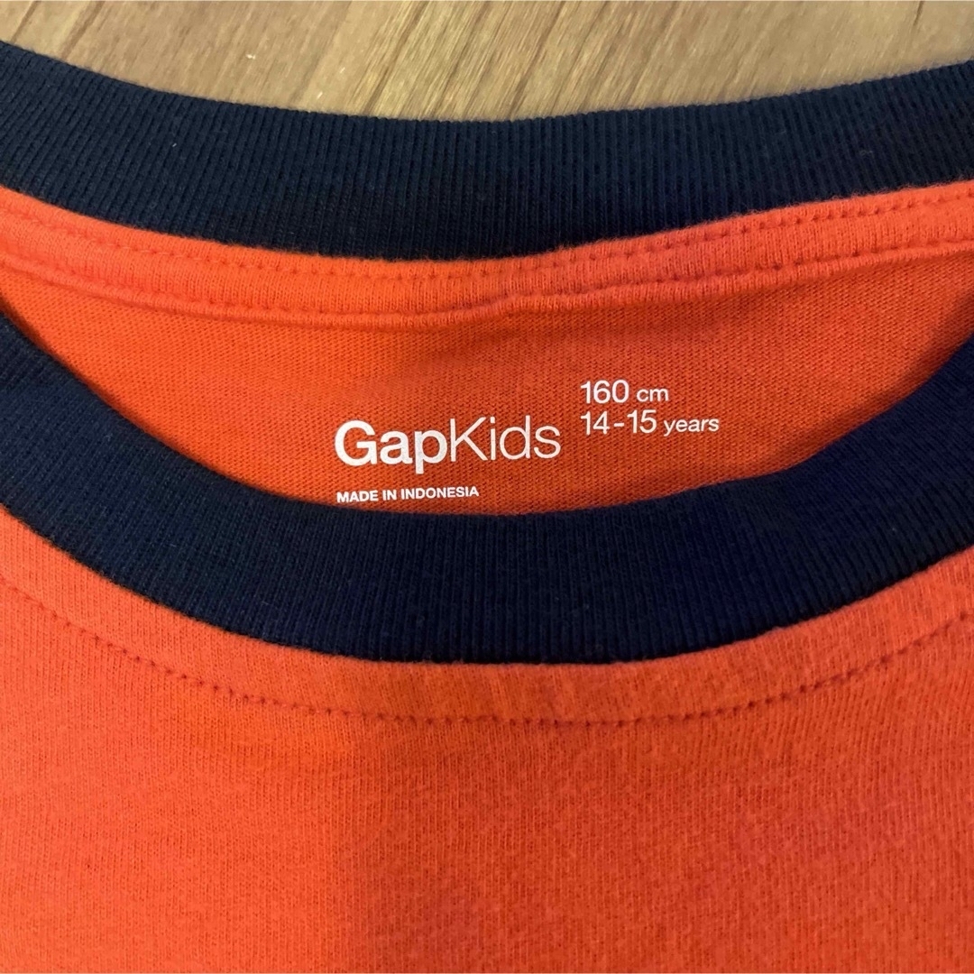 GAP Kids(ギャップキッズ)のGAPkids  ロンＴ  160 キッズ/ベビー/マタニティのキッズ服男の子用(90cm~)(Tシャツ/カットソー)の商品写真