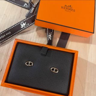 エルメス(Hermes)のエルメス シェーヌダンクル ピアス TPM ピンクゴールド(ピアス)