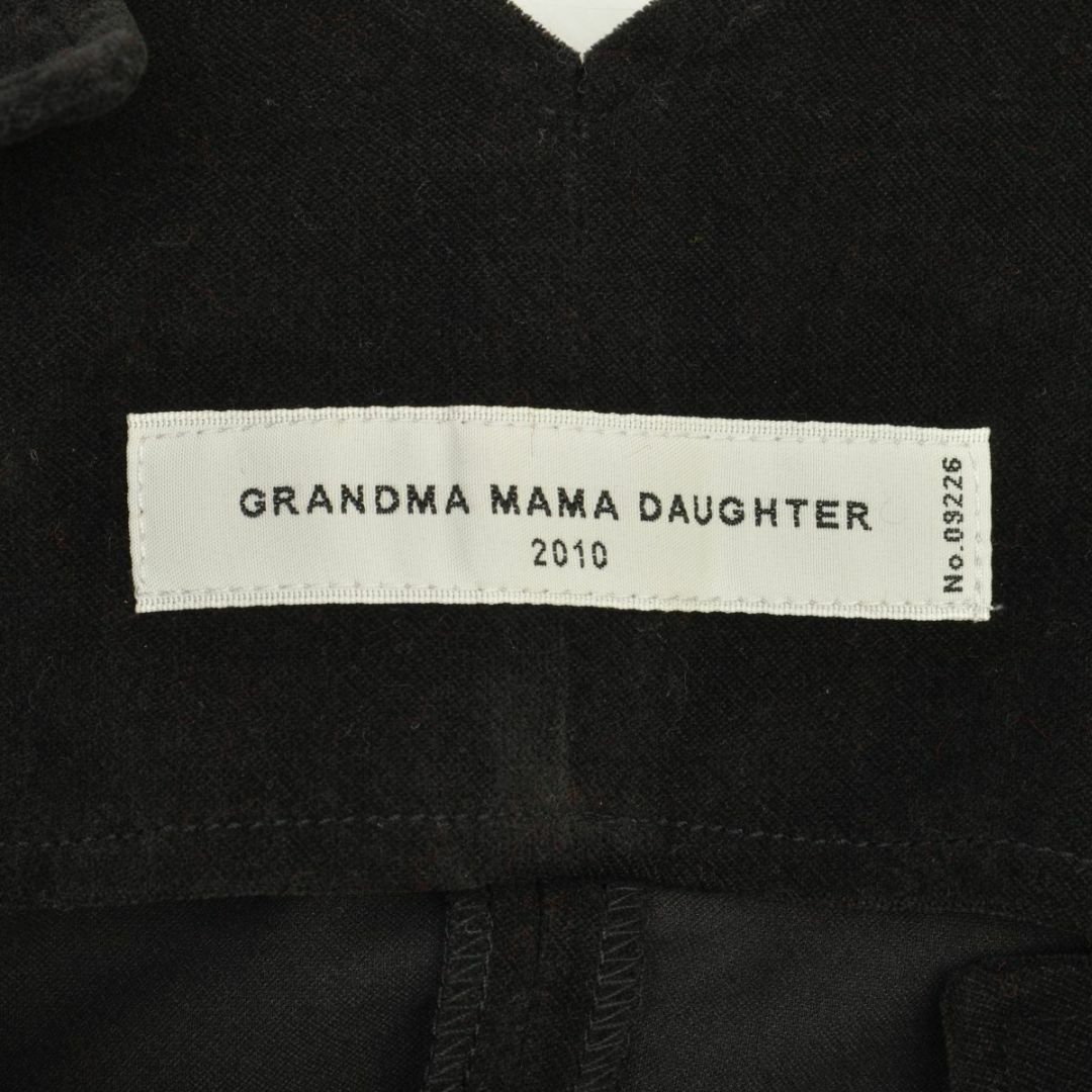 【GRANDMAMAMADAUGHTER】別珍ストレートサロペットパンツ レディースのパンツ(サロペット/オーバーオール)の商品写真